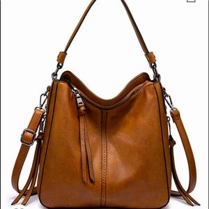PU Leather hobo bag